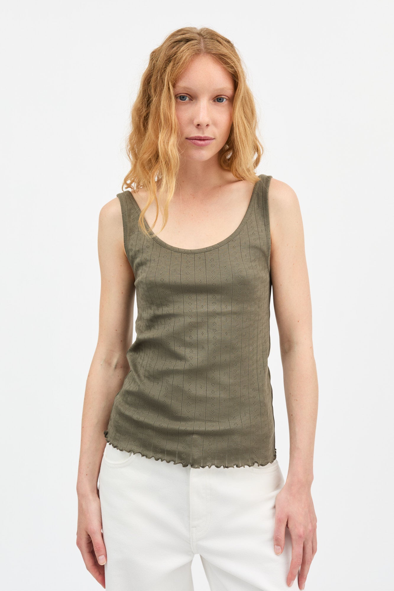 Skall Studio Edie low back top Top Olive
